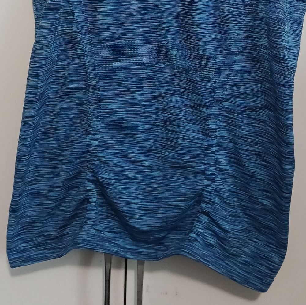 Athleta Blue Striped Racerback Tank - Picture 4 of 4